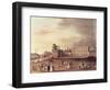 Queen's Palace, St. James's Park, from Ackermann's "Microcosm of London"-Thomas Rowlandson-Framed Giclee Print