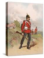 Queen's Regiment-G.d. Giles-Stretched Canvas