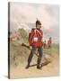 Queen's Regiment-G.d. Giles-Stretched Canvas