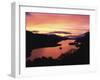 Queen's View at Dusk, Pitlochry, Tayside, Scotland, United Kingdom, Europe-Rainford Roy-Framed Photographic Print