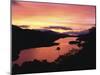 Queen's View at Dusk, Pitlochry, Tayside, Scotland, United Kingdom, Europe-Rainford Roy-Mounted Photographic Print