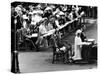 Queen Silver Jubilee at St Pauls Cathederal-null-Stretched Canvas