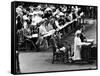 Queen Silver Jubilee at St Pauls Cathederal-null-Framed Stretched Canvas