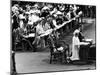 Queen Silver Jubilee at St Pauls Cathederal-null-Mounted Photographic Print