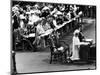 Queen Silver Jubilee at St Pauls Cathederal-null-Mounted Photographic Print