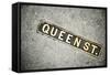 Queen St. Sign, Charleston, South Carolina. USA-Julien McRoberts-Framed Stretched Canvas
