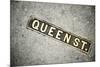 Queen St. Sign, Charleston, South Carolina. USA-Julien McRoberts-Mounted Premium Photographic Print