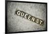 Queen St. Sign, Charleston, South Carolina. USA-Julien McRoberts-Framed Premium Photographic Print