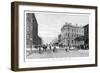 Queen Street, at the Edward Street Corner, Brisbane, 1860-WC Fitler-Framed Giclee Print