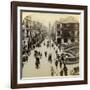 Queen Street, Hong Kong, China, 1896-Strohmeyer and Wyman-Framed Giclee Print