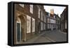Queen Street, Kings Lynn, Norfolk-Peter Thompson-Framed Stretched Canvas