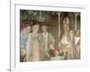 Queen Theodolinda and Pope Gregory the Great-Zavattari Family-Framed Giclee Print