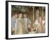 Queen Theodolinda and Pope Gregory the Great-Zavattari Family-Framed Giclee Print