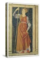 Queen Tomyris, from the Villa Carducci Series of Famous Men and Women, c.1450-Andrea del Castagno-Stretched Canvas