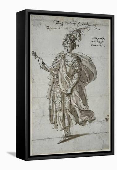 Queen Tomyris of the Massagetai, C.1609-Inigo Jones-Framed Stretched Canvas