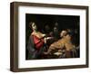 Queen Tomyris with the Head of Cyrus the Great-Luca Ferrari-Framed Giclee Print