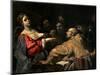 Queen Tomyris with the Head of Cyrus the Great-Luca Ferrari-Mounted Giclee Print