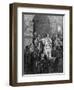 Queen Vashti, engraving by Doré - Bible-Gustave Dore-Framed Giclee Print