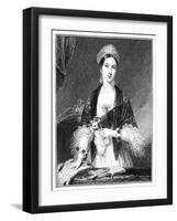 Queen Victoria, (1819-190), 19th Century-Taylor-Framed Giclee Print