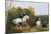 Queen Victoria (1819-1901) and Prince Albert (1819-61) Viewing the Llamas in the House Park,…-Gourlay Steel-Mounted Giclee Print