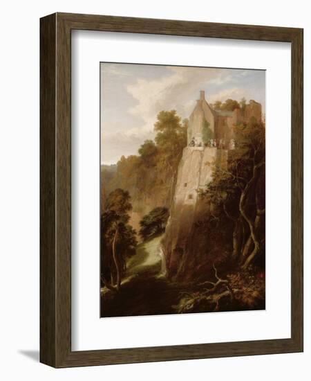 Queen Victoria (1819-1901) and Prince Albert's (1819-61) Visit to Hawthornden-Sir William Allan-Framed Giclee Print