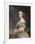 Queen Victoria (1819-1901)-Franz Xaver Winterhalter-Framed Giclee Print