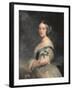 Queen Victoria (1819-1901)-Franz Xaver Winterhalter-Framed Giclee Print