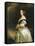Queen Victoria (1837-1901) 1842-Franz Xaver Winterhalter-Framed Stretched Canvas