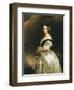 Queen Victoria (1837-1901) 1842-Franz Xaver Winterhalter-Framed Premium Giclee Print