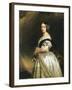 Queen Victoria (1837-1901) 1842-Franz Xaver Winterhalter-Framed Giclee Print