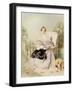 Queen Victoria, 1838-Alfred-edward Chalon-Framed Giclee Print