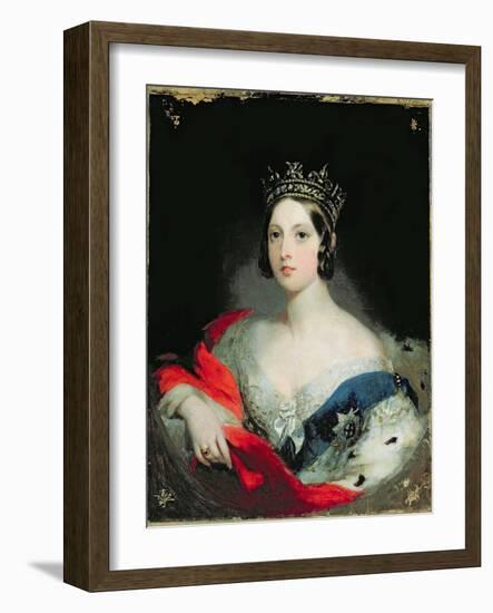 Queen Victoria, 1843-William Fowler-Framed Giclee Print