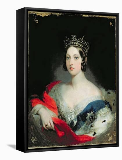 Queen Victoria, 1843-William Fowler-Framed Stretched Canvas