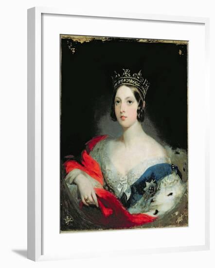 Queen Victoria, 1843-William Fowler-Framed Giclee Print