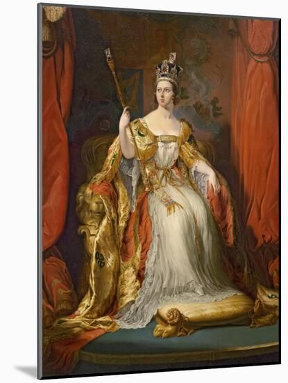 Queen Victoria, 1863-Sir George Hayter-Mounted Giclee Print