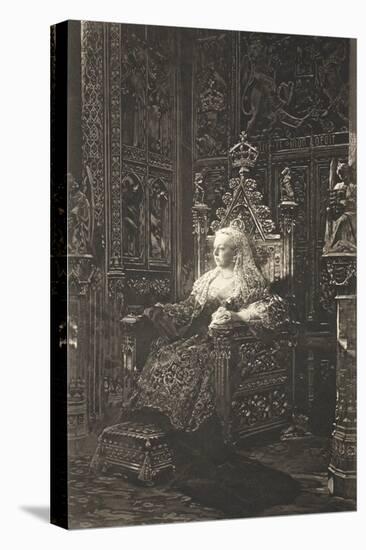 Queen Victoria, 1901-Benjamin Constant-Stretched Canvas