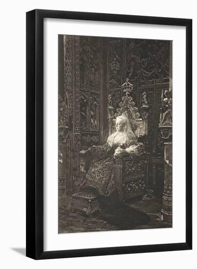 Queen Victoria, 1901-Benjamin Constant-Framed Giclee Print