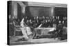 Queen Victoria and Council in Conference-null-Stretched Canvas