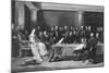 Queen Victoria and Council in Conference-null-Mounted Giclee Print