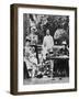 Queen Victoria and Family at Osborne House, Late 19th Century-null-Framed Giclee Print