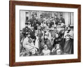Queen Victoria and Family-null-Framed Photographic Print
