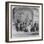 Queen Victoria and Her Family at Osborne. (Photo)-null-Framed Giclee Print