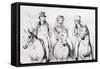 Queen Victoria and Others-null-Framed Stretched Canvas