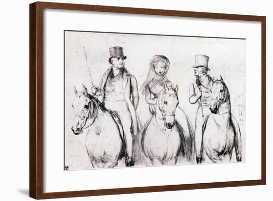 Queen Victoria and Others-null-Framed Giclee Print