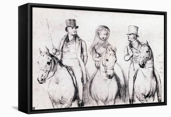 Queen Victoria and Others-null-Framed Stretched Canvas