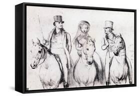 Queen Victoria and Others-null-Framed Stretched Canvas