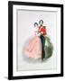 Queen Victoria and Prince Albert Dancing-null-Framed Giclee Print