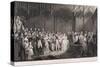 Queen Victoria and Prince Albert's Marriage in St James's Palace, London, 1840-George Hayter-Stretched Canvas