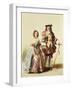 Queen Victoria and Prince Albert Wearing Clothes of the Restoration for their Ball in 1851-null-Framed Giclee Print