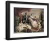 Queen Victoria and Prince Albert with Five of the Their Children, 1846-Franz Xaver Winterhalter-Framed Giclee Print